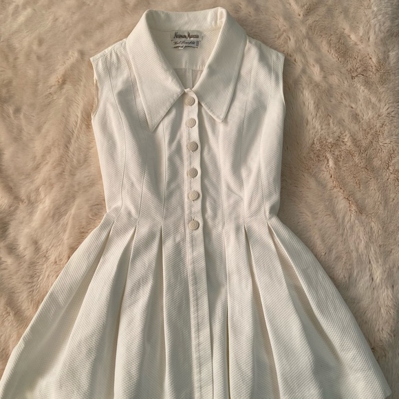 Karl Lagerfeld white collared peplum top Sz 36 US4 - Picture 4 of 6